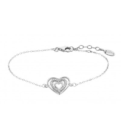 Pulsera Corazones para Mujer LOTUS SILVER - LP3143-2/1