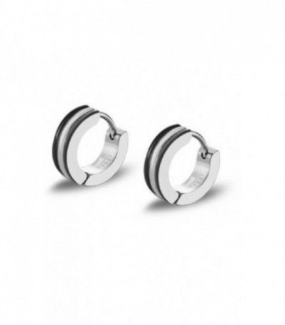 Aros Acero Bicolor Mens Earrings LOTUS STYLE - LS2151-4/1