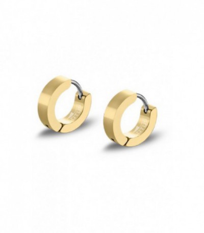 Aros Acero IP Oro Mens Earrings LOTUS STYLE - LS2160-4/4