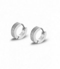 AROS ACERO MENS EARRINGS LOTUS STYLE - LS2154-4/1