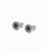 Pendientes Redondos Acero Grecas Mens Earrings LOTUS STYLE - LS2164-4/1