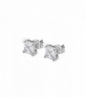 Pendientes Cuadrados Acero Mens Earrings LOTUS STYLE - LS2166-4/1