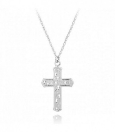 CRUZ CON CADENA DE PLATA DE LEY - 175360