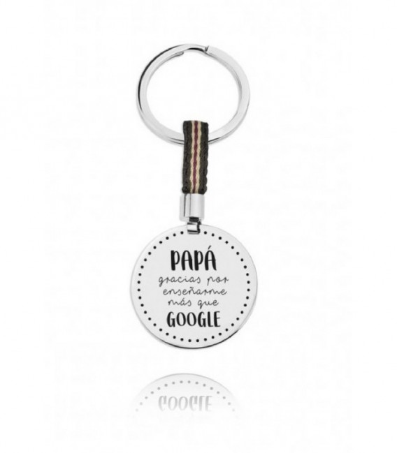 LLAVERO ACERO PAPÁ GOOGLE - 222095
