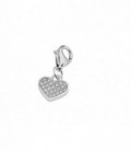 CHARM CORAZON CIRCONITAS LOTUS SILVER - LP3224-5/1