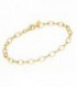 Pulsera Eslabón Dorado Charms LOTUS SILVER - LP3222-2/2