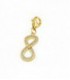 CHARM DORADO INFINITO CIRCONITAS LOTUS SILVER - LP3226-5/2
