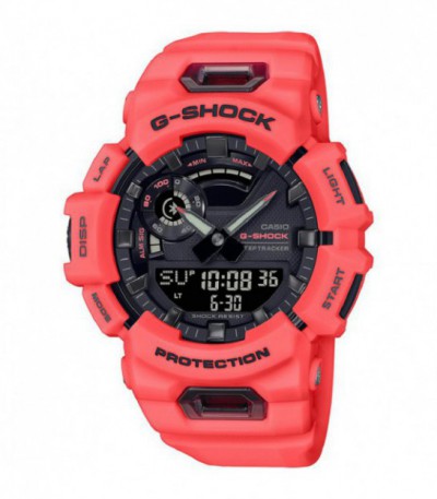 RELOJ NARANJA CASIO G-SHOCK G-SQUAD - GBA-900-4AER