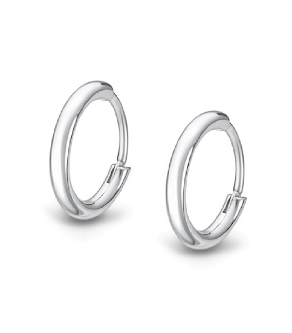 Pendientes Aro Acero 14mm Mens Earrings LOTUS STYLE - LS2174-4/1