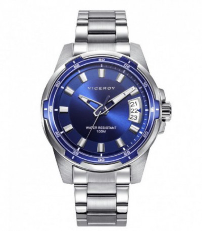 Reloj Hombre Heat Acero Esfera Azul VICEROY - 401237-37