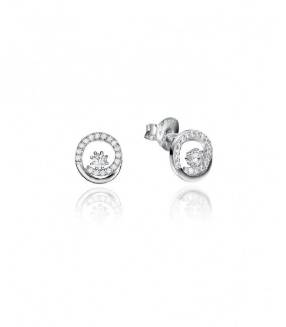 Pendientes Plata Circulo con Circonitas VICEROY JEWELS - 71033E000-38