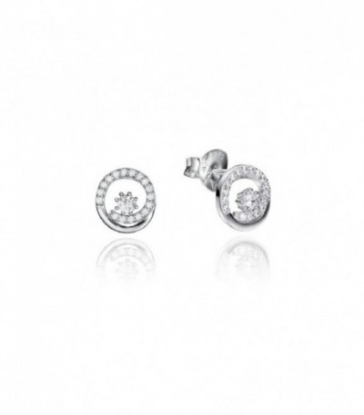 Pendientes Plata Circulo con Circonitas VICEROY JEWELS - 71033E000-38