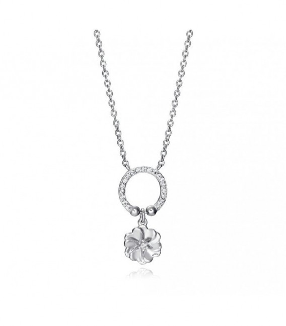 Collar Plata Aro Fflor Circonitas VICEROY JEWELS - 85021C000-38