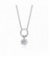 Collar Plata Aro Fflor Circonitas VICEROY JEWELS - 85021C000-38