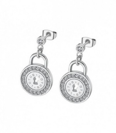 PENDIENTES CANDADO ACERO MUJER LOTUS STYLE - LS2189-4/1