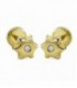 Pendientes de Estrellas Oro 18K con Diamantes - 2515