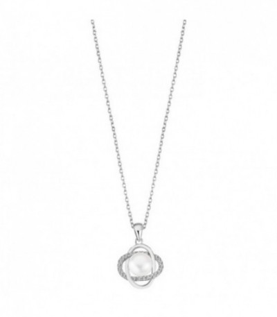 Collar con Perla Pure Essential LOTUS SILVER - LP3094-1/1