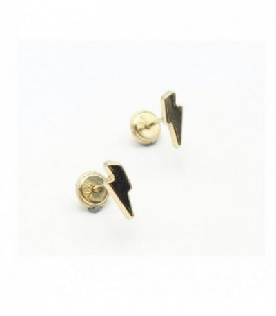 PENDIENTES RAYO ORO - 21581