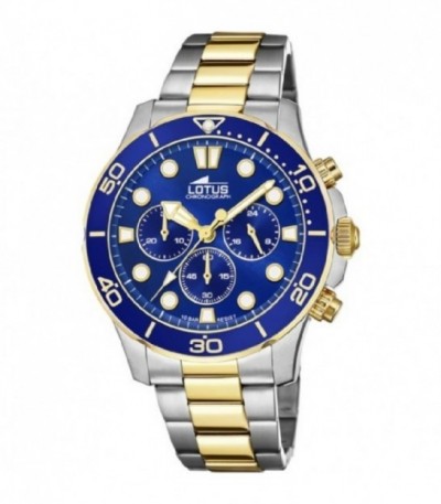 RELOJ CRONO BICOLOR HOMBRE EXCELLENT LOTUS - 18757/1