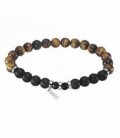Pulsera Caballero Ojo de Tigre LOTUS STYLE - LS2190-2/3