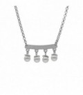Collar perlas de Perlite en plata - A4070-HG
