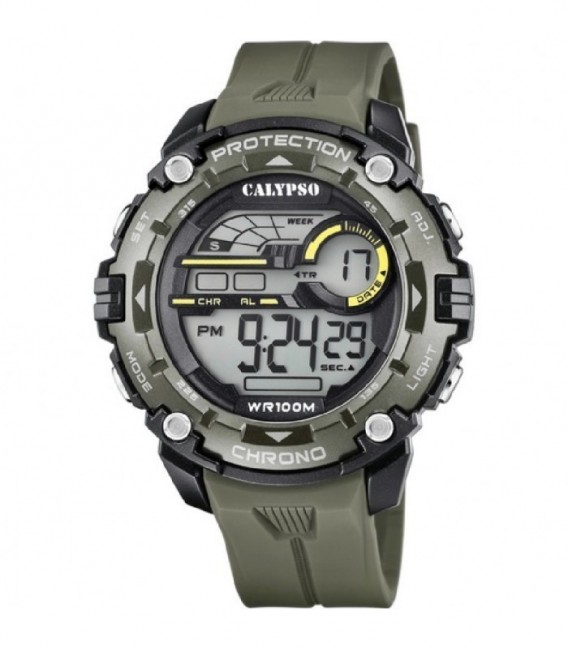 Reloj Hombre Digital Verde CALYPSO - K5819/1