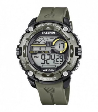 NARANJA RELOJ - HOMBRE - CALYPSO Joyería CAMUFLAJE K5723/5 Torres X-TREM