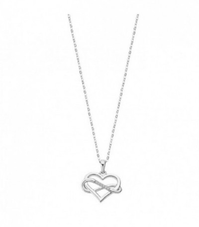 Collar Mujer Love Corazón con Infinito LOTUS SILVER - LP3307-1/1