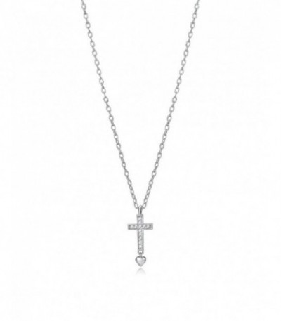 Collar Plata de Ley Cruz con Circonitas VICEROY JEWELS - 13023C000-30