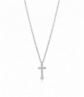 Collar Plata de Ley Cruz con Circonitas VICEROY JEWELS - 13023C000-30
