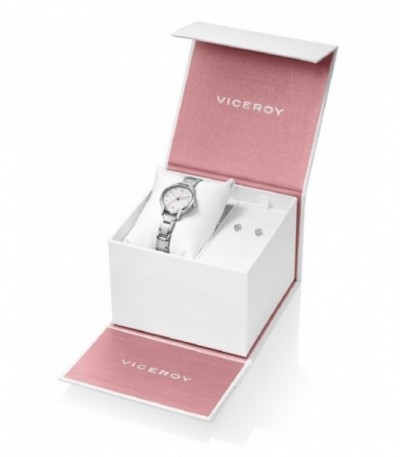 PACK RELOJ ACERO BRAZALETE NIÑA SWEET VICEROY - 461138-05