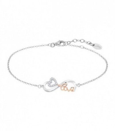 PULSERA INFINITO LOVE LOTUS SILVER - LP3215-2/1