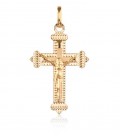 Cruz Cristo oro 18k