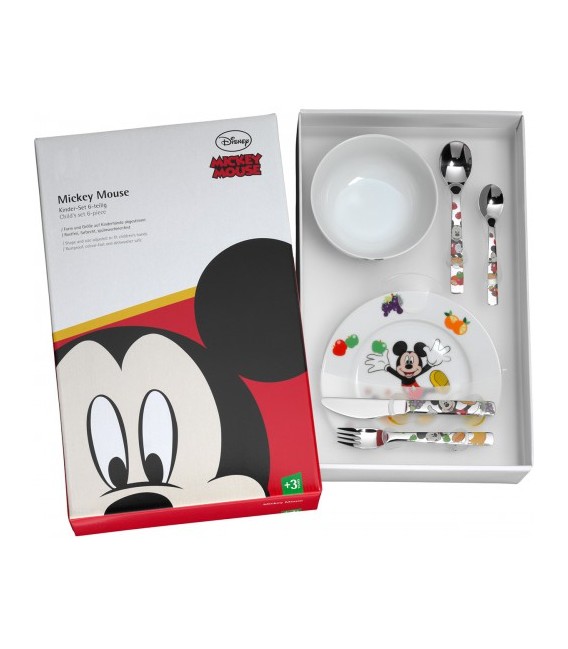 VAJILLA 6 PIEZAS MICKEY MOUSE - 09601