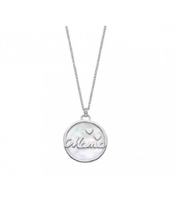 Collar Nacarado Mamá Corazones Mother´s Love LOTUS SILVER - LP1807-1/1