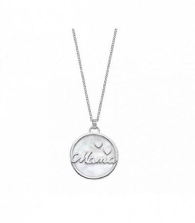 Collar Nacarado Mamá Corazones Mother´s Love LOTUS SILVER - LP1807-1/1