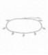 TOBILLERA HOJIITAS LOTUS SILVER - LP3242-8/1