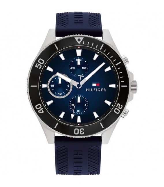 Reloj Hombre Acero Larson Caucho Azul TOMMY HILFIGER - 1791920