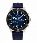 Reloj Hombre Acero Larson Caucho Azul TOMMY HILFIGER - 1791920