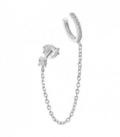 PENDIENTE EARCUFF EARPARTY LOTUS SILVER - LP3333-9/1