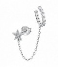 PENDIENTE EARCUFF EARPARTY LOTUS SILVER - LP3338-9/1