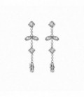 PENDIENTES MELISSA PLATA CRYSTAL - A3923-07HT