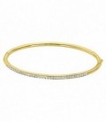 BRAZALETE ACERO DORADO Y CIRCONITAS LOTUS STYLE - LS2111-2/2