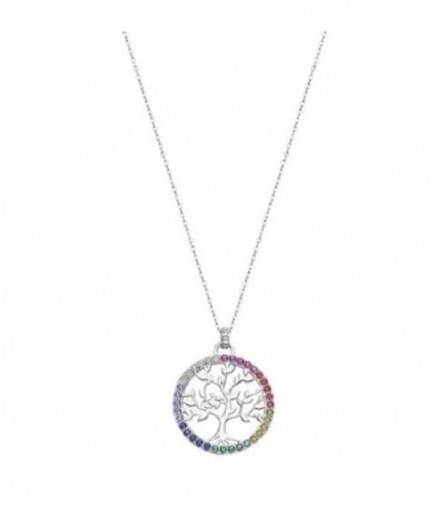 Collar Árbol de la Vida Multicolor LOTUS SILVER - LP1746-1/3