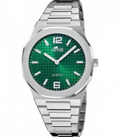 Reloj Hombre Excellent Esfera Verde LOTUS - 18841/3
