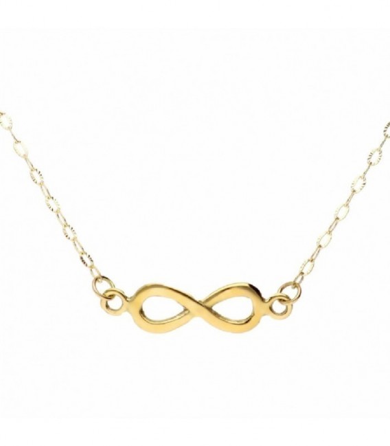 Gargantilla oro 18K infinito - 3005G