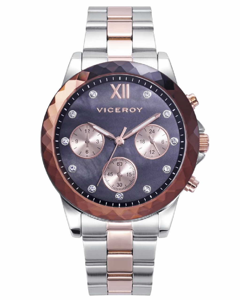 Reloj Viceroy mujer Dress con caja y brazalete de acero bicolor 461148-17 -  Joyería Sánchez