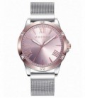 RELOJ ACERO ORO ROSA BRAZALETE VICEROY - 401166-73