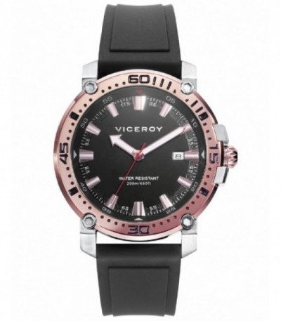 RELOJ HOMBRE HEAT CORREA CAUCHO VICEROY - 46825-47