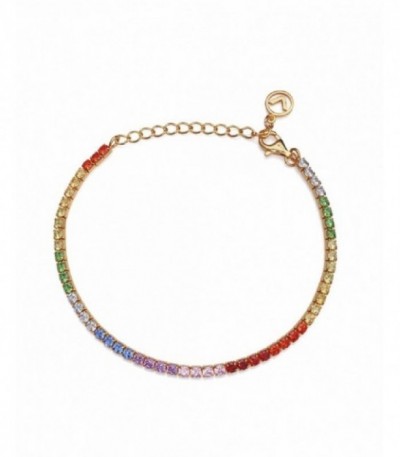 PULSERA PLATA DORADA MULTICOLOR VICEROY FASHION - 9110P100-39